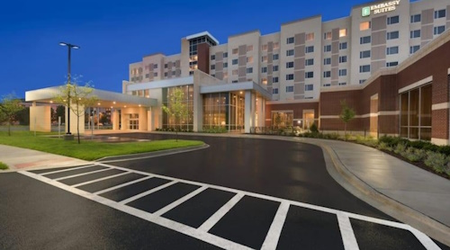 Outside of Embassy Suites | 1823 Abriter Court Naperville, IL 60563